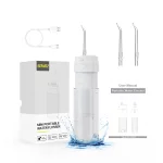 OEM 휴대용 미니 워터 플로서 자동 180ml 치아 세척용